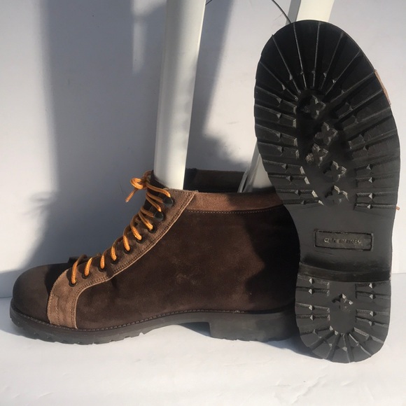 MALEDETTI TOSCANI HANDCRAFTED BOOTS, SUEDE LACEUPS - Picture 4 of 7